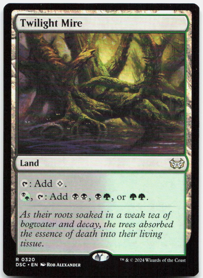 Twilight Mire NM R Commander: Duskmourn: House of Horror 320