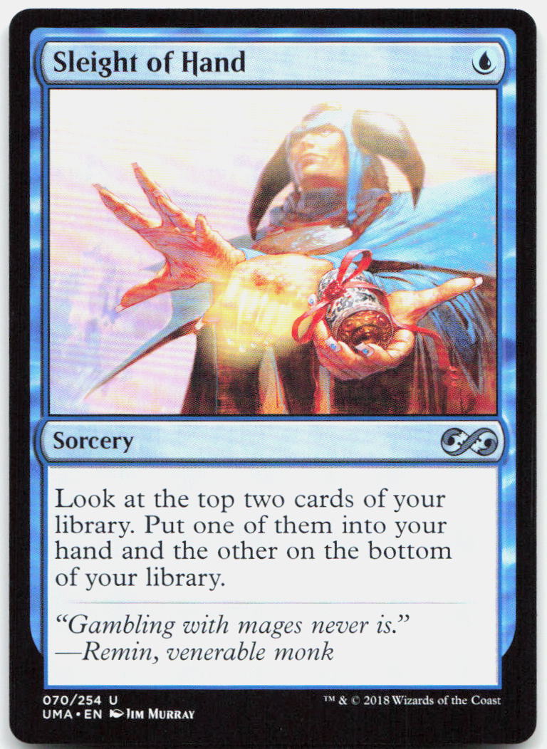 Sleight of Hand NM U Ultimate Masters 70