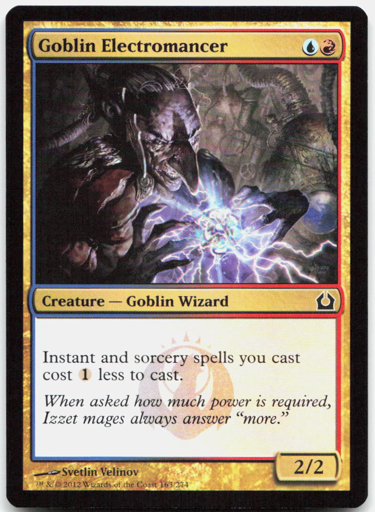 Goblin Electromancer NM C Return to Ravnica 163