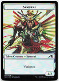 Samurai (003) // Spirit (012) Double-sided Token NM Foil T Kamigawa: Neon Dynast