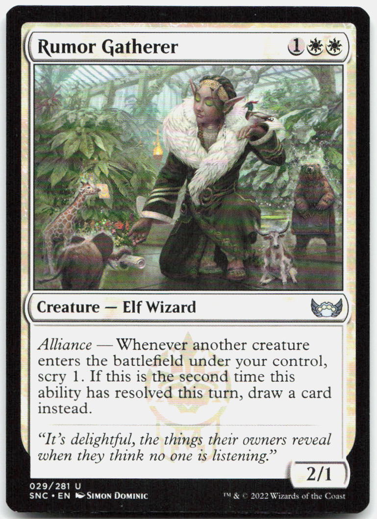 Rumor Gatherer NM U Streets of New Capenna 29