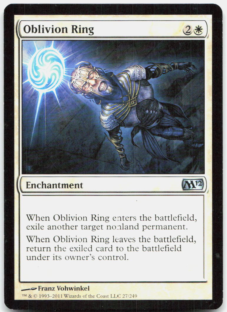 Oblivion Ring NM U Magic 2012 (M12) 27