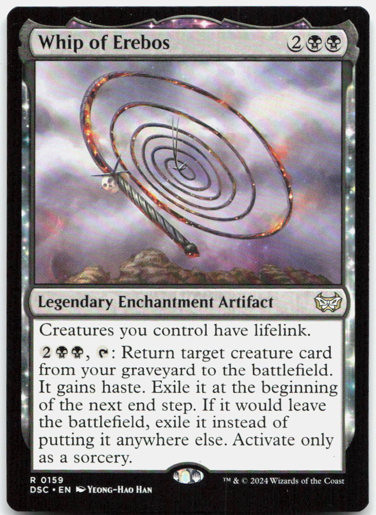 Whip of Erebos NM R Commander: Duskmourn: House of Horror 159