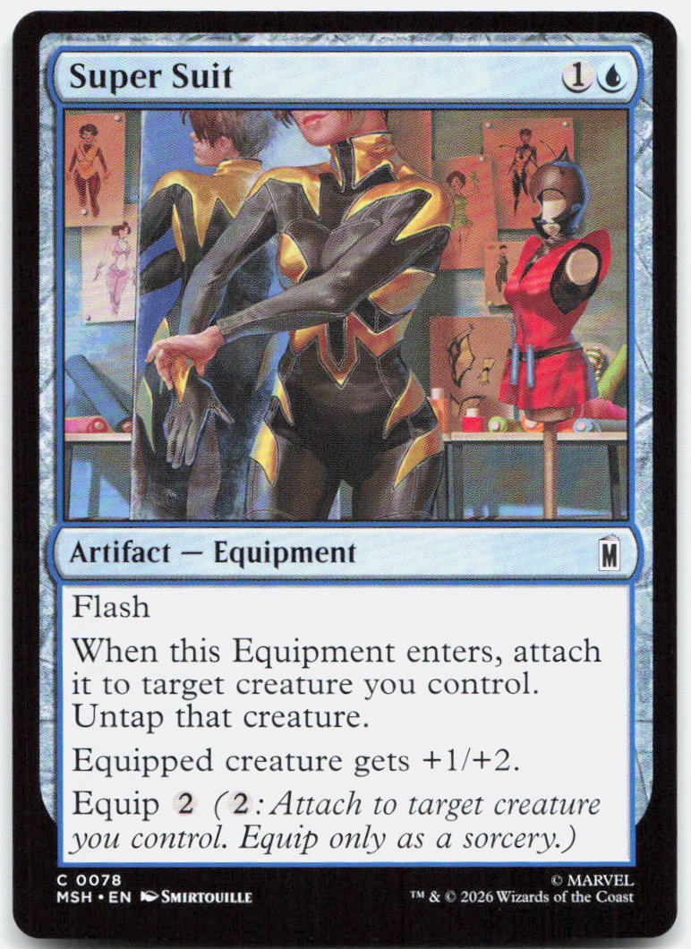 Super Suit NM C Marvel Super Heroes 78