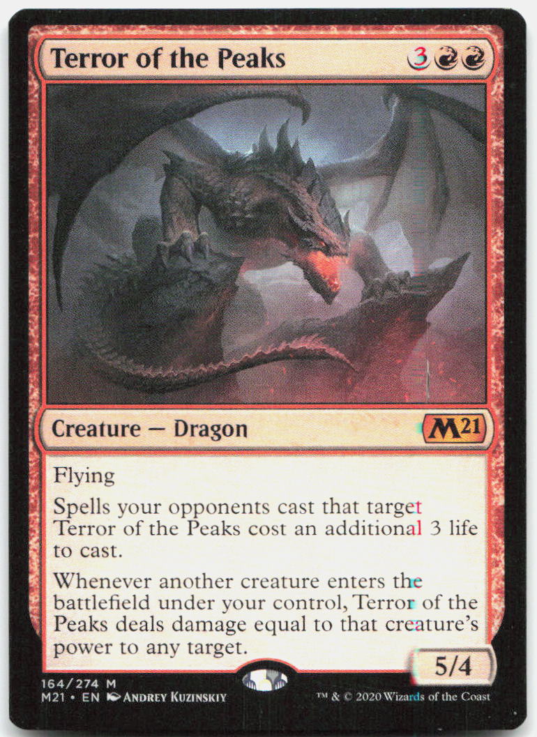Terror of the Peaks NM M Core Set 2021 164
