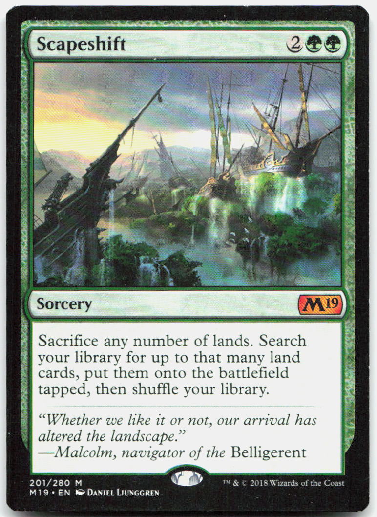 Scapeshift NM M Core Set 2019 201