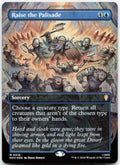 Raise the Palisade (Borderless) NM Foil M The Hobbit: Eternal-Legal 18