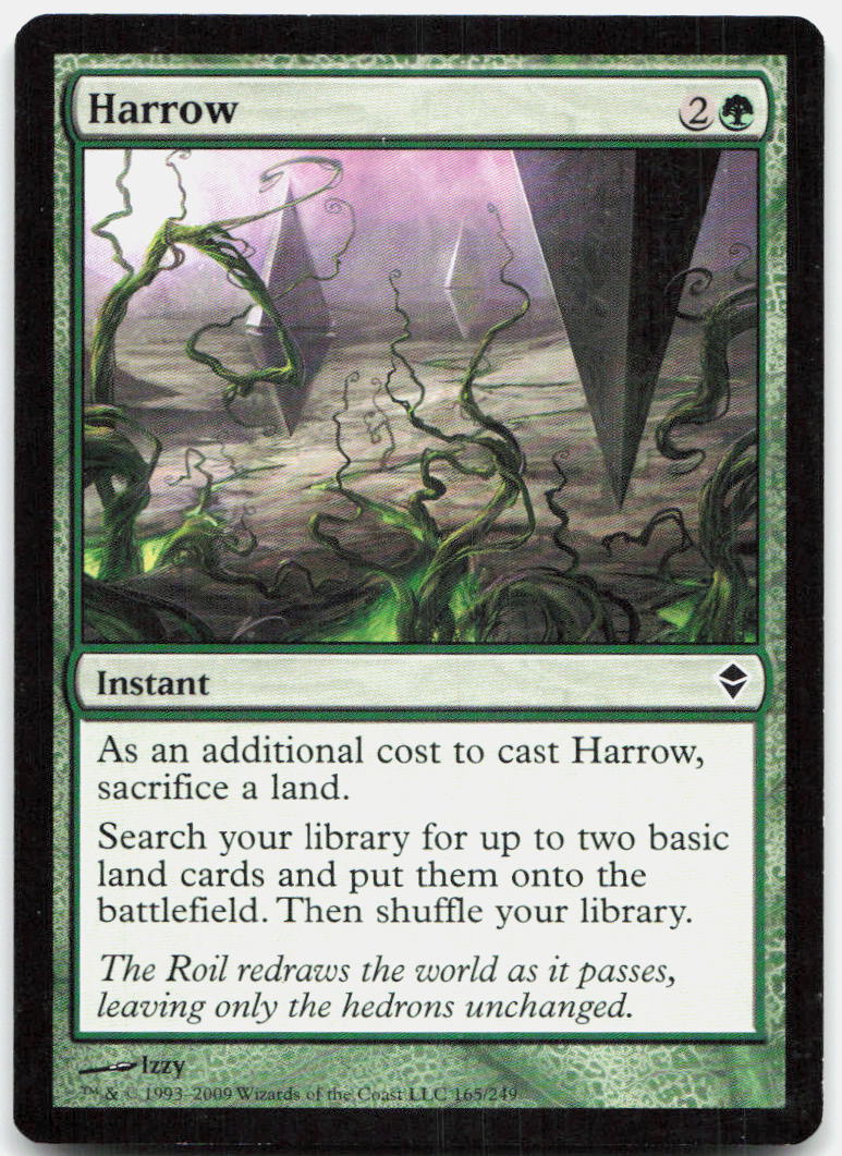 Harrow NM C Zendikar 165