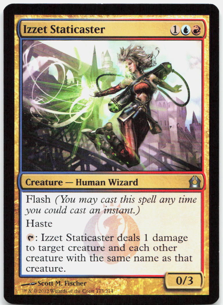 Izzet Staticaster NM U Return to Ravnica 173