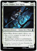 White Widow, Free Agent NM Foil U Marvel Super Heroes 42