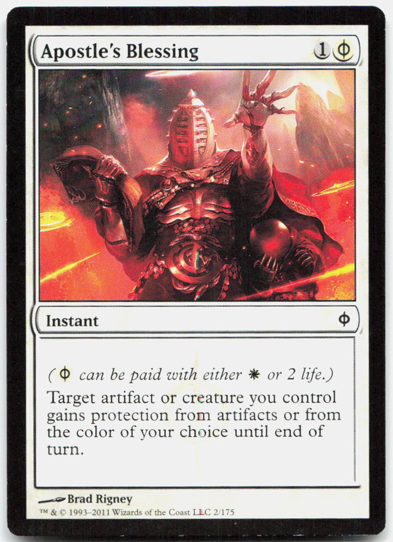 Apostle's Blessing NM C New Phyrexia 2