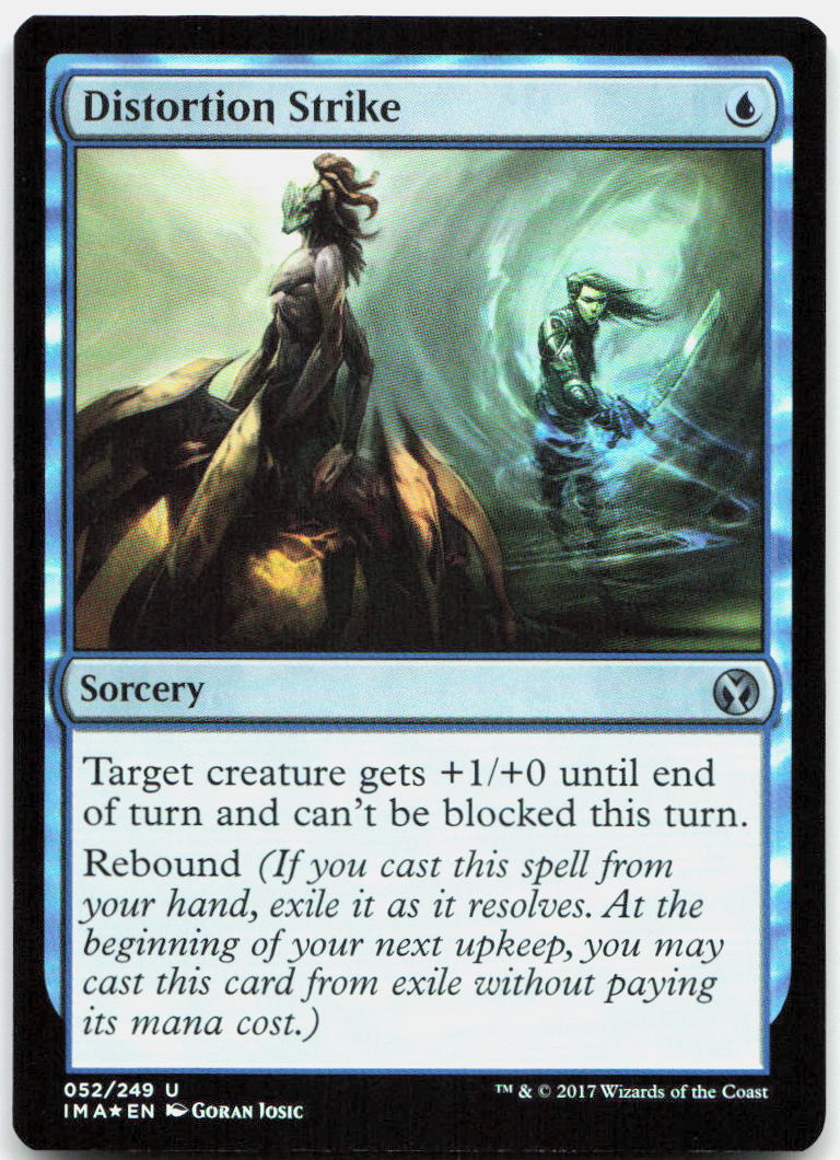 Distortion Strike NM Foil U Iconic Masters 52