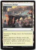 Sandstone Bridge NM C Battle for Zendikar 243