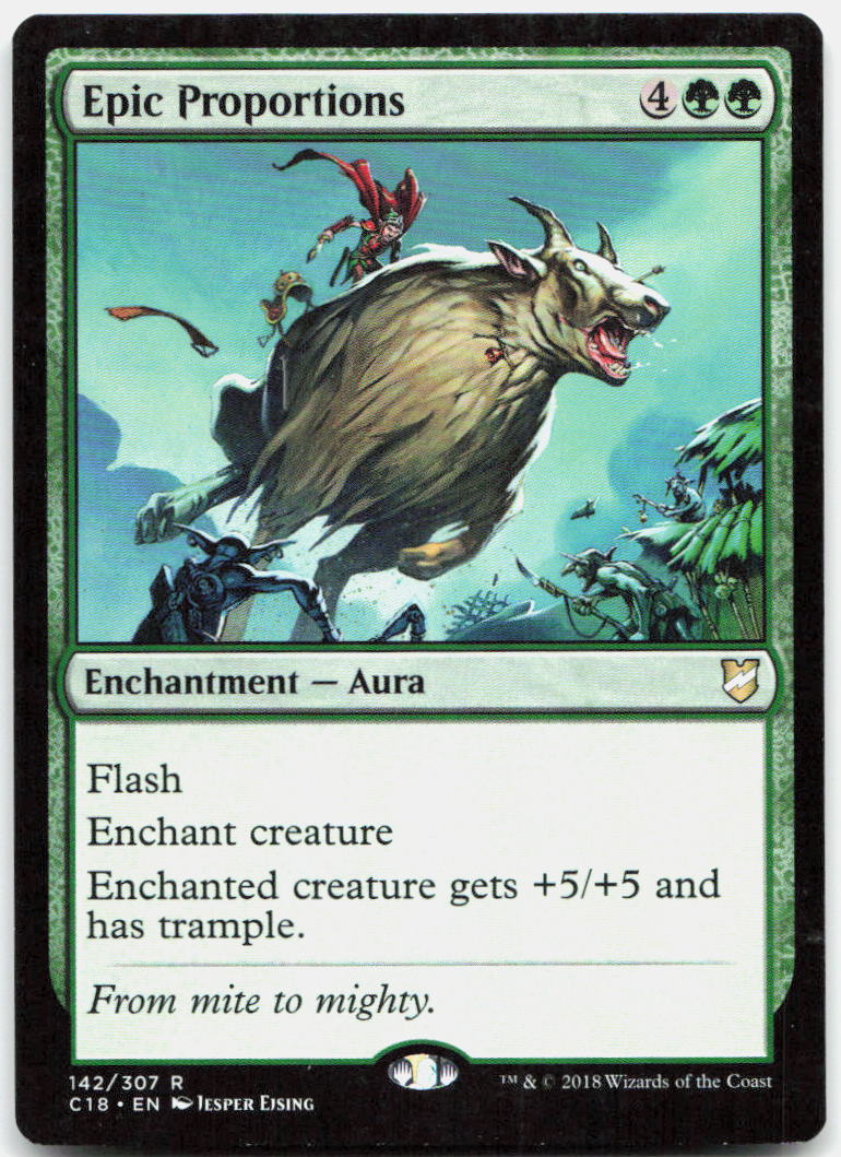 Epic Proportions NM R Commander 2018 142