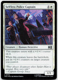 Selfless Police Captain NM Foil C Commander: Marvel Super Heroes 774