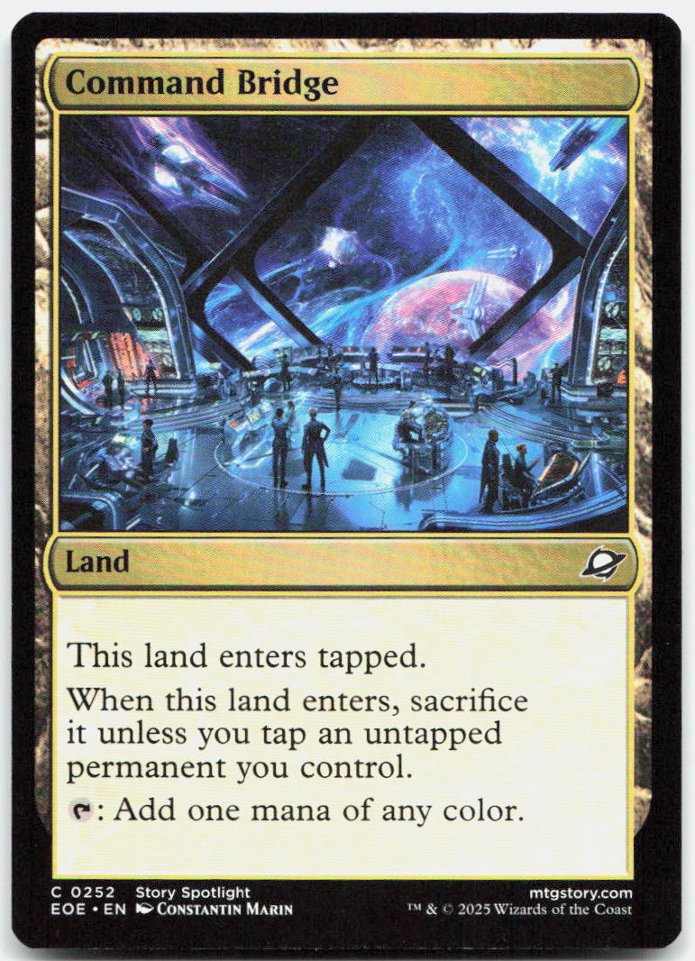 Command Bridge NM C Edge of Eternities 252