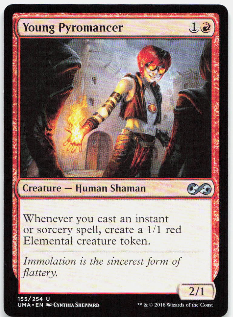 Young Pyromancer NM U Ultimate Masters 155