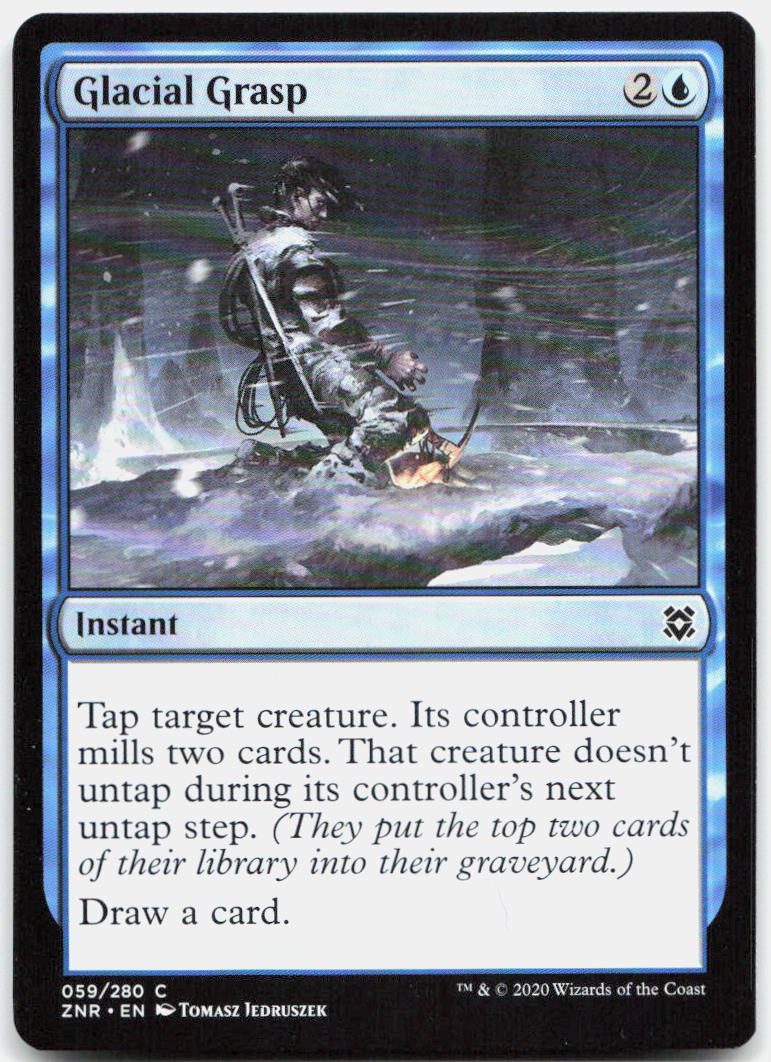 Glacial Grasp NM C Zendikar Rising 59