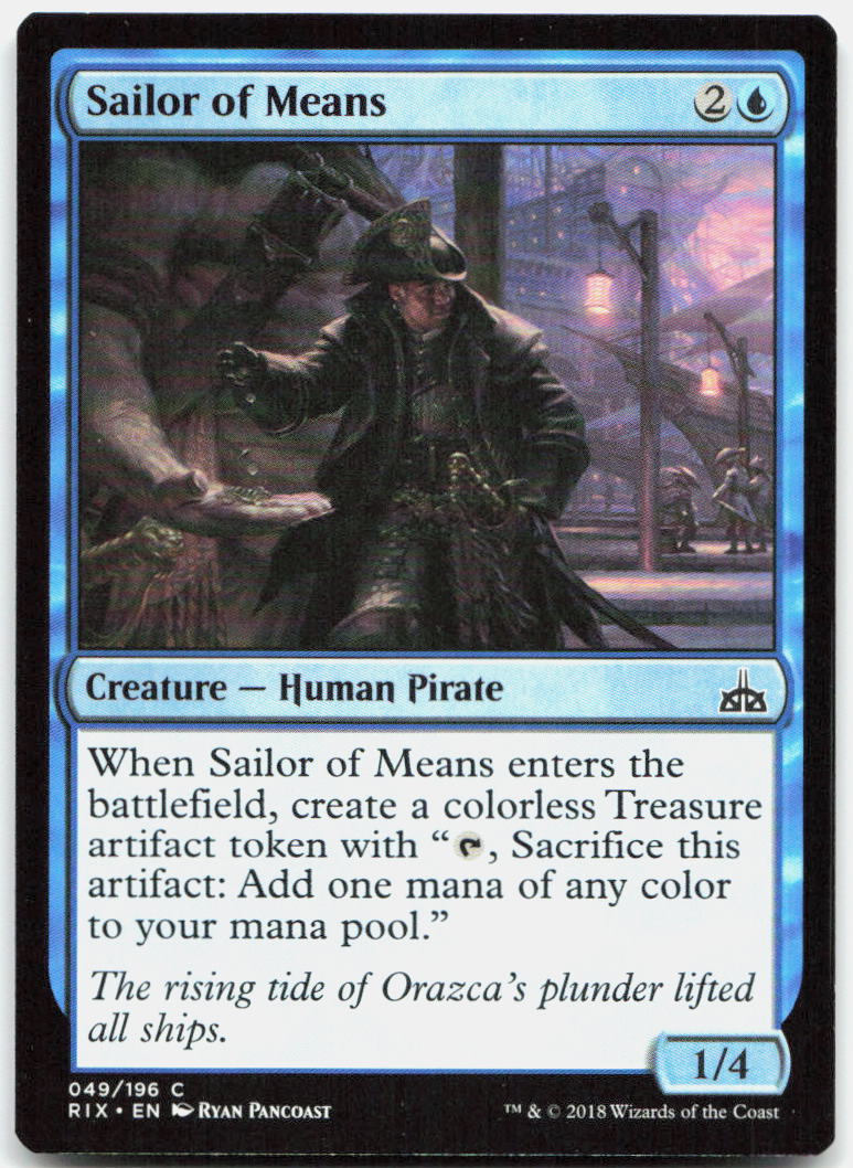 Sailor of Means NM C Rivals of Ixalan 49