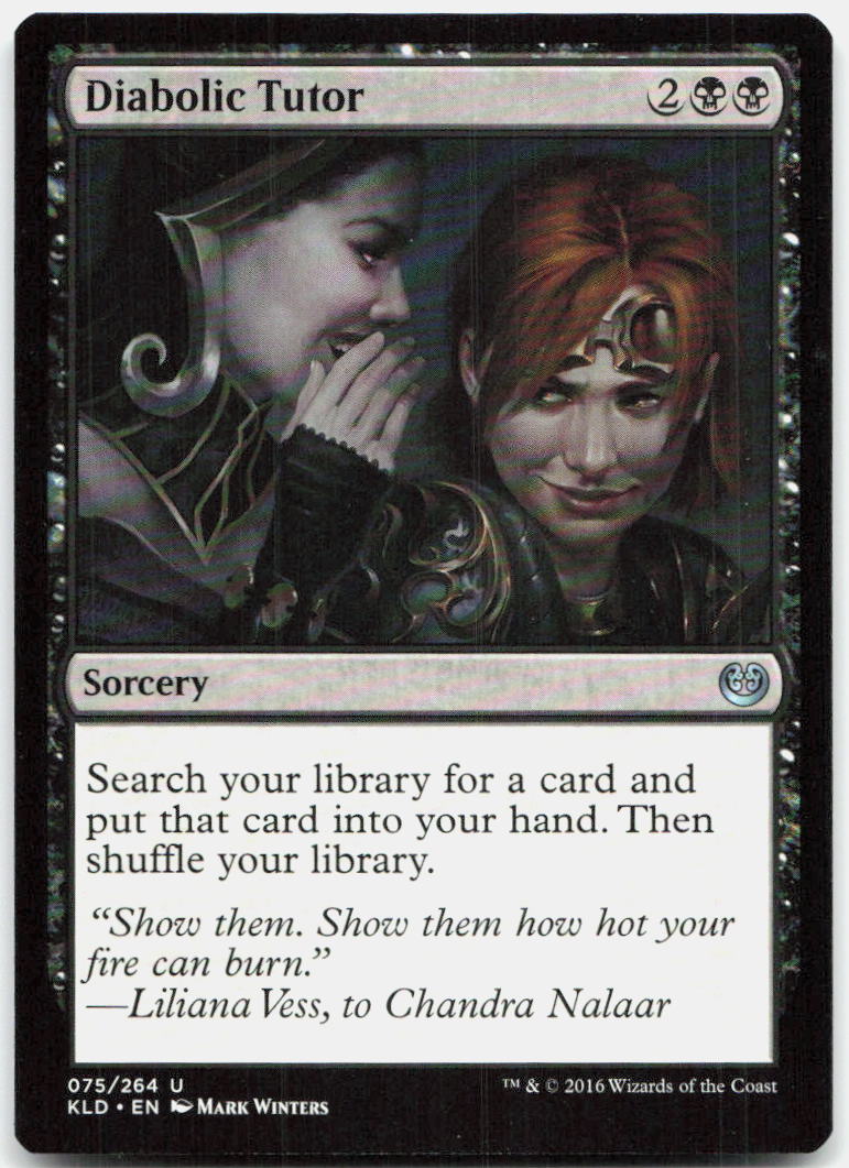 Diabolic Tutor NM U Kaladesh 75
