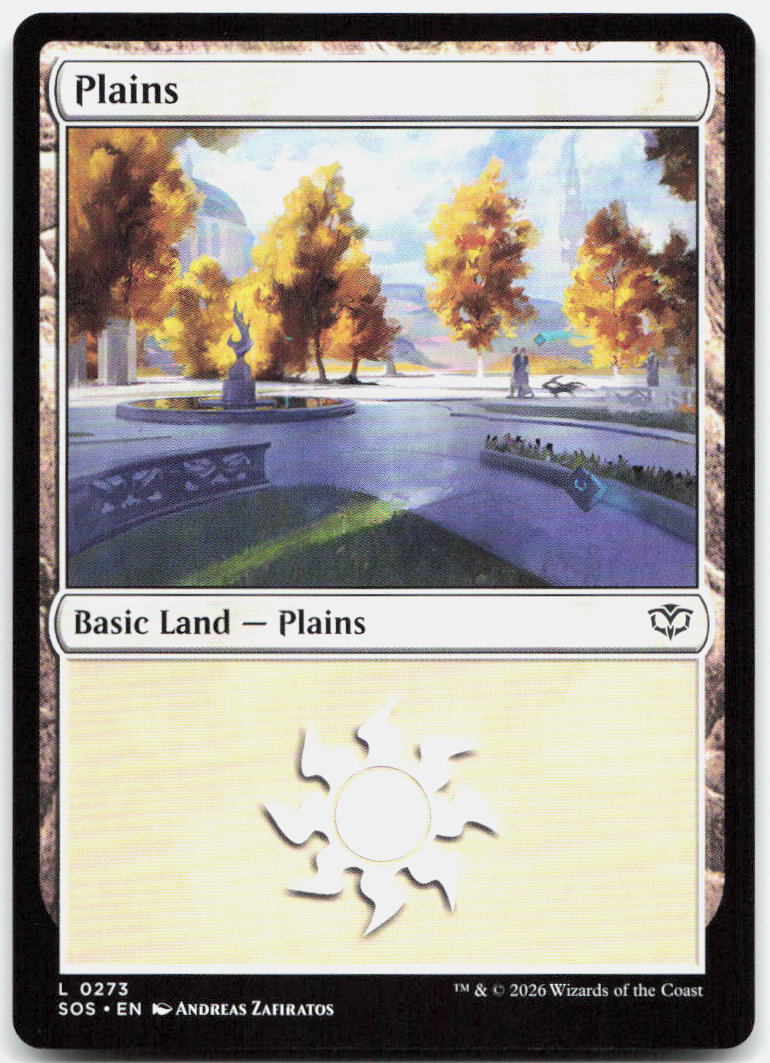 Plains NM L Secrets of Strixhaven 273
