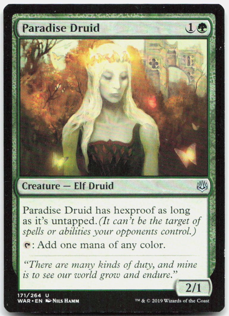 Paradise Druid NM U War of the Spark 171