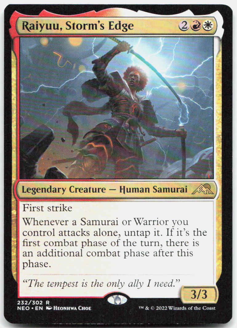 Raiyuu, Storm's Edge NM R Kamigawa: Neon Dynasty 232