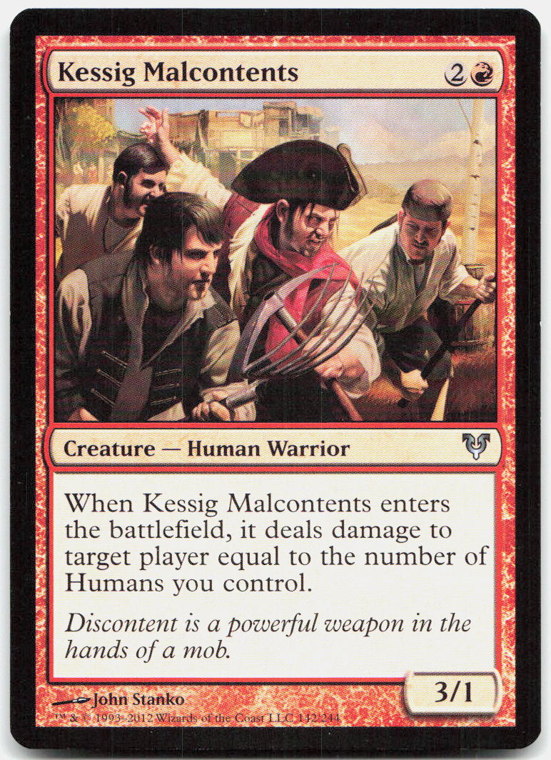 Kessig Malcontents NM U Avacyn Restored 142