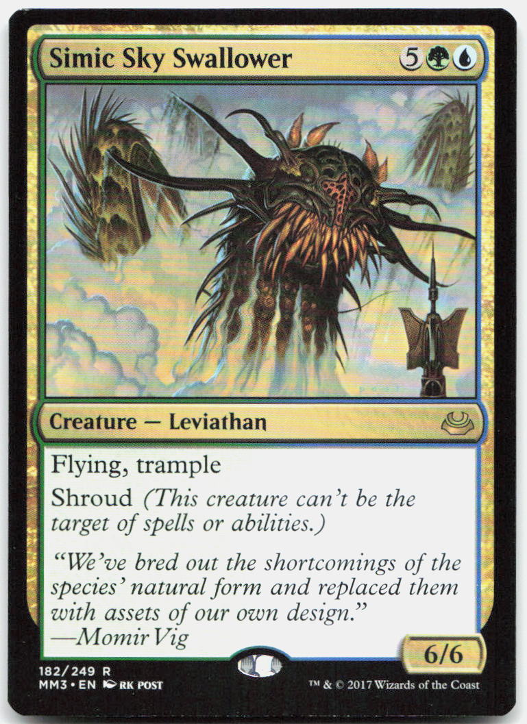 Simic Sky Swallower NM R Modern Masters 2017 182