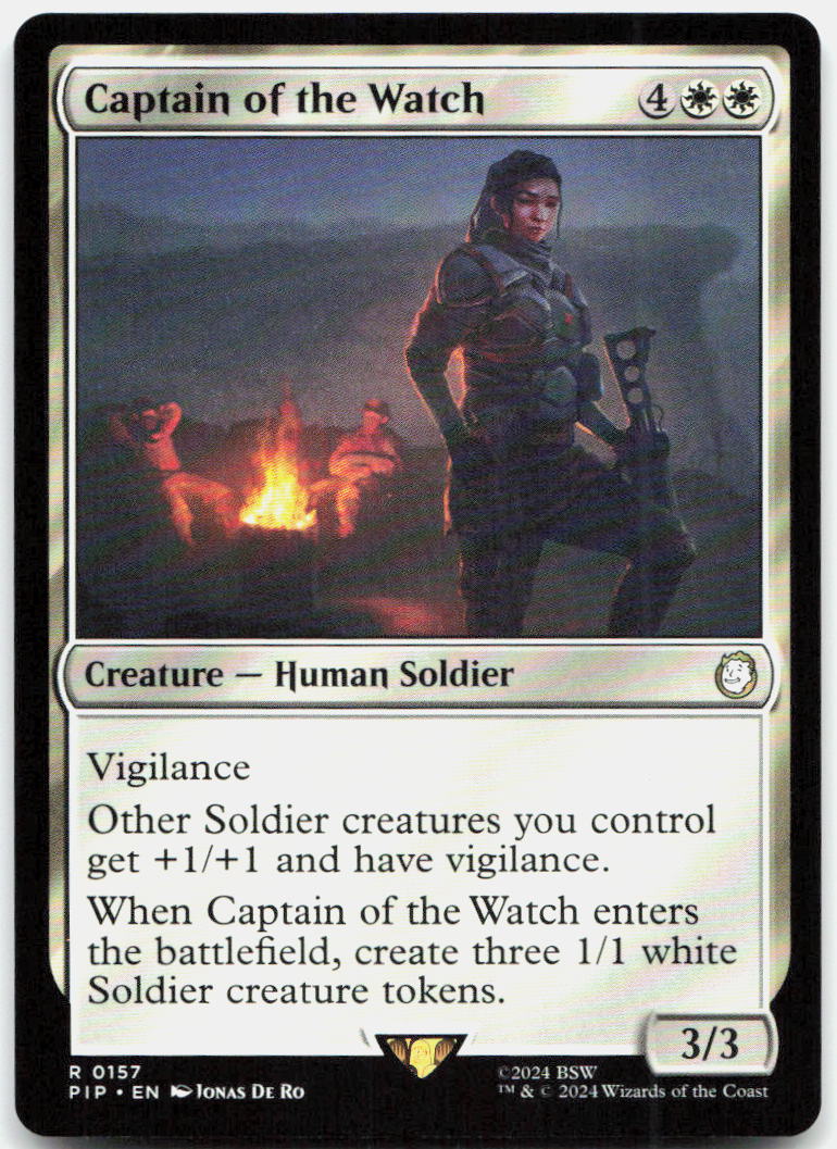 Captain of the Watch NM R Universes Beyond: Fallout 157