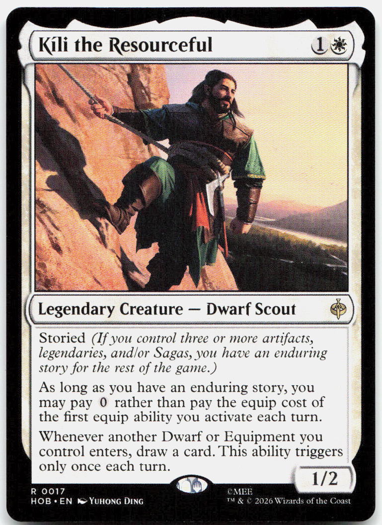 Kili the Resourceful NM R The Hobbit 17