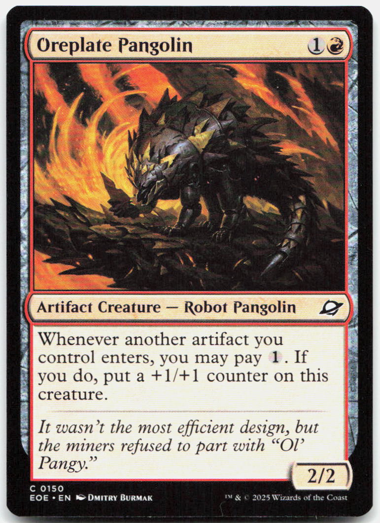 Oreplate Pangolin NM C Edge of Eternities 150