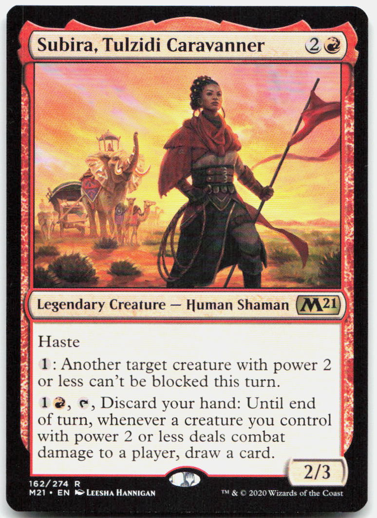 Subira, Tulzidi Caravanner NM R Core Set 2021 162