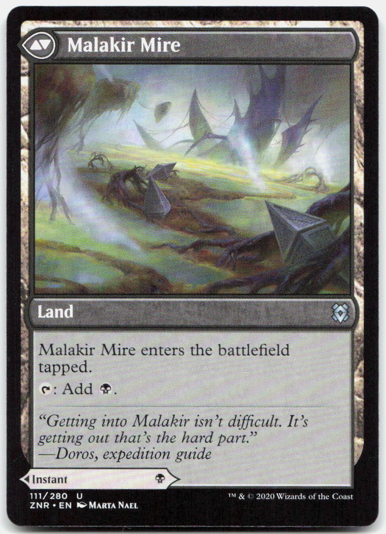 Malakir Rebirth NM U Zendikar Rising 111
