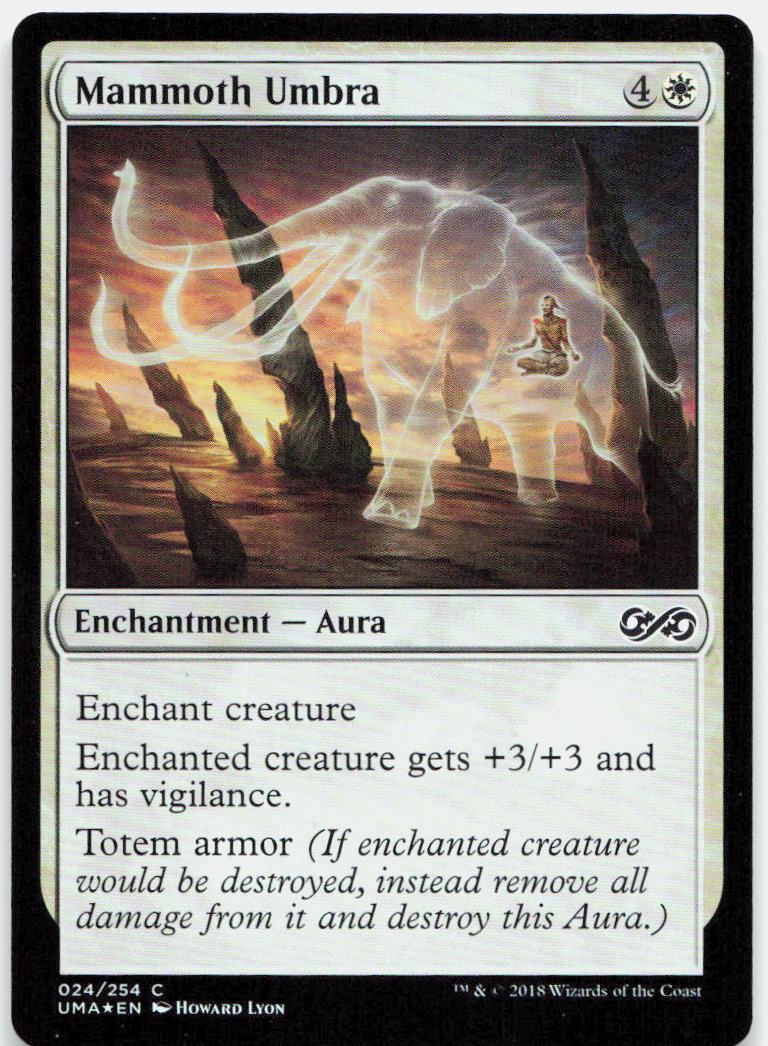 Mammoth Umbra NM Foil C Ultimate Masters 24