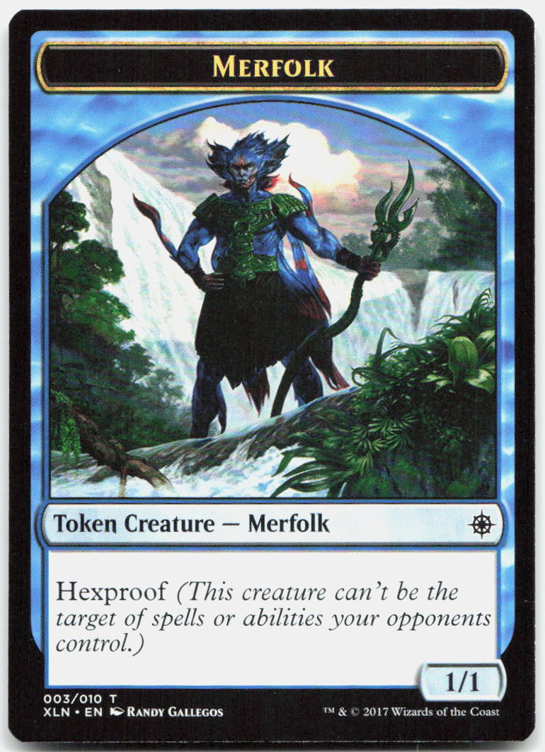 Merfolk Token NM T Ixalan 3