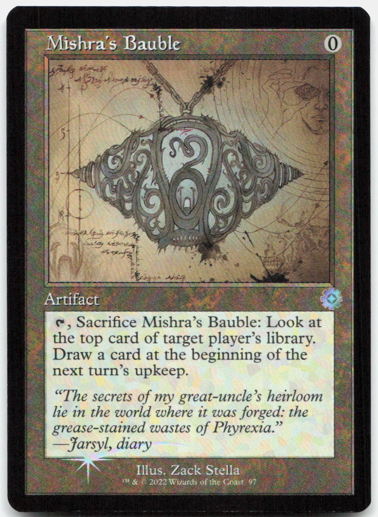 Mishra's Bauble NM Foil U The Brothers' War: Retro Frame Artifacts 34