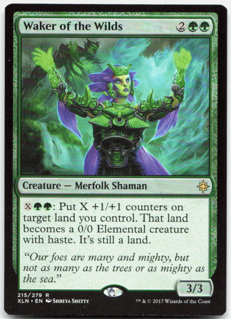 Waker of the Wilds NM R Ixalan 215