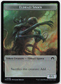 Eldrazi Spawn // Fanatic of Rhonas Double-Sided Token NM Foil T Modern Horizons