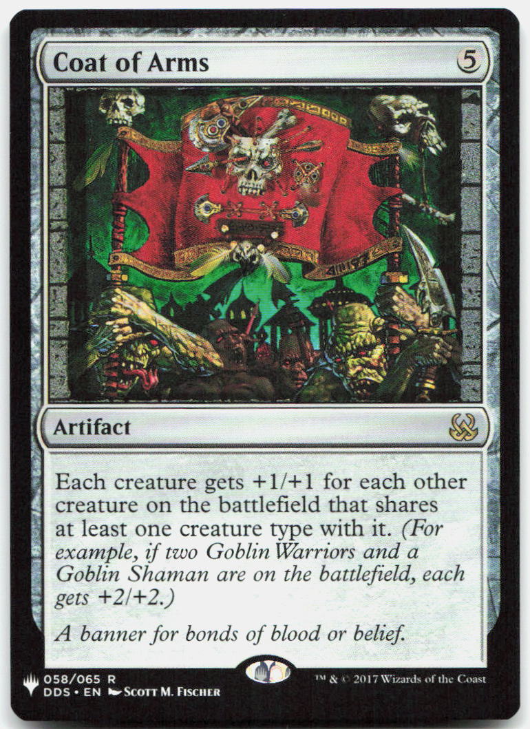 Coat of Arms NM R Duel Decks: Mind vs. Might 58