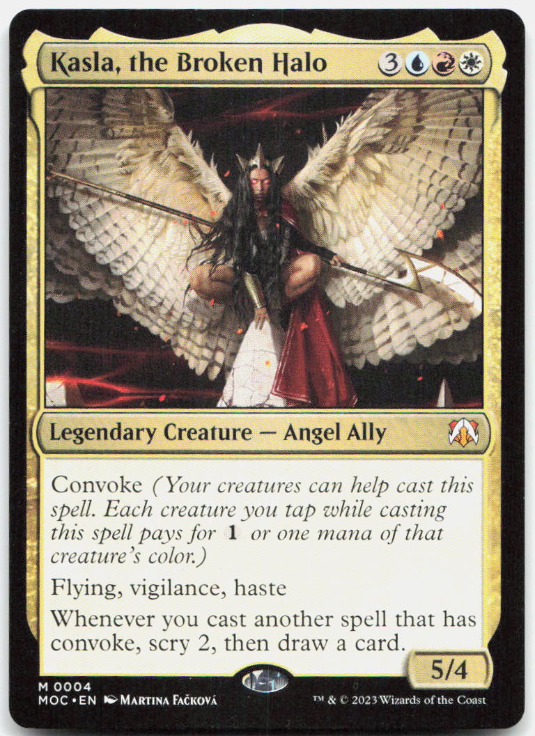 Kasla, the Broken Halo NM M Commander: March of the Machine 4