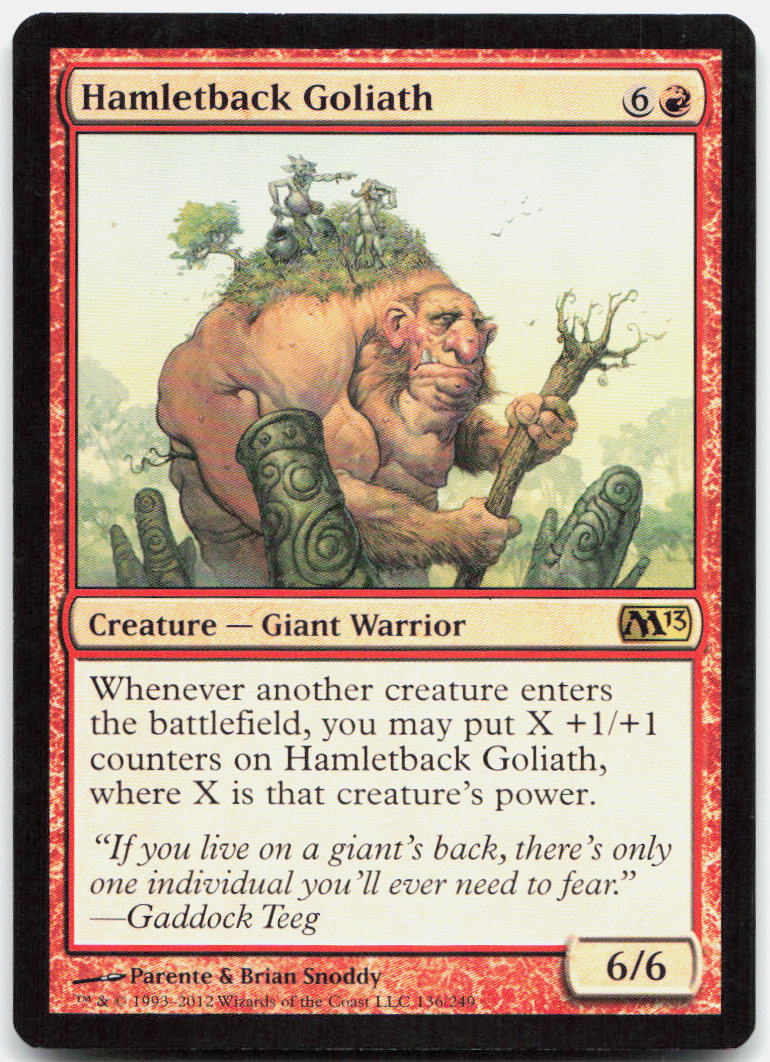 Hamletback Goliath NM R Lorwyn 173