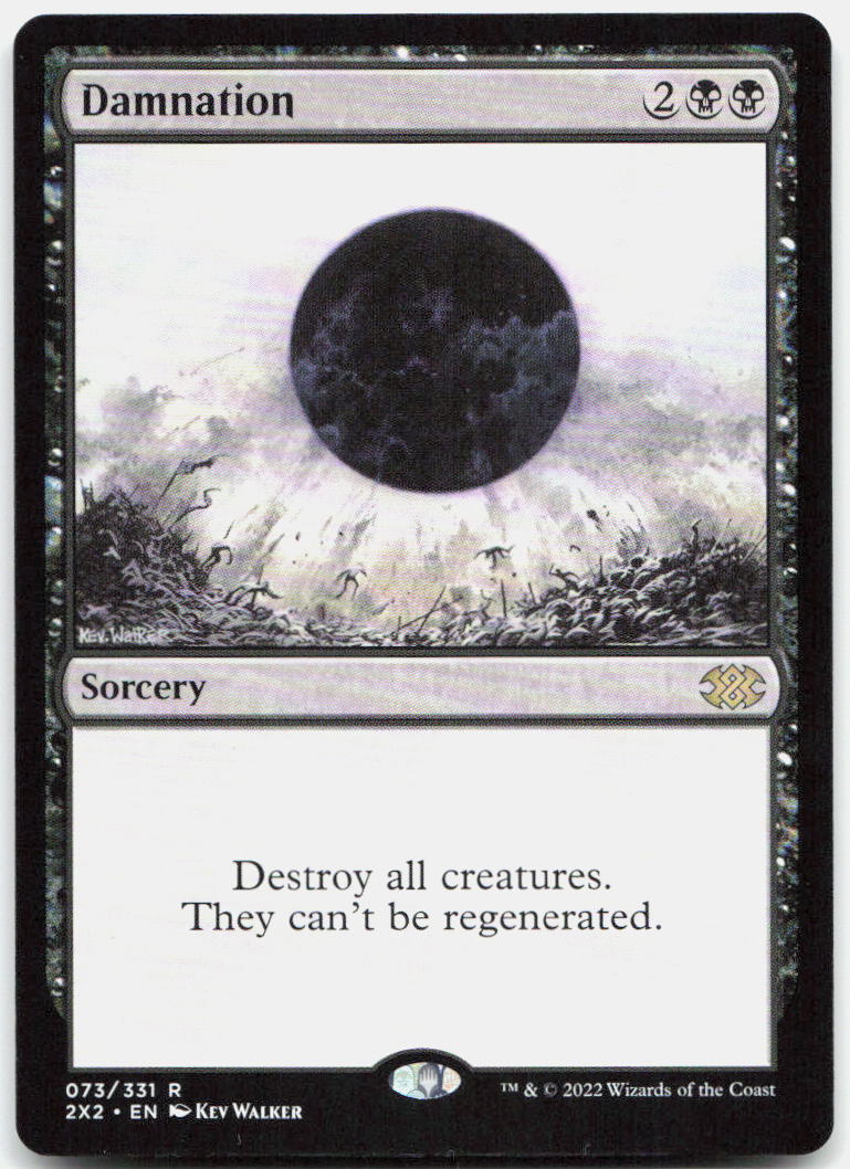 Damnation NM R Double Masters 2022 73