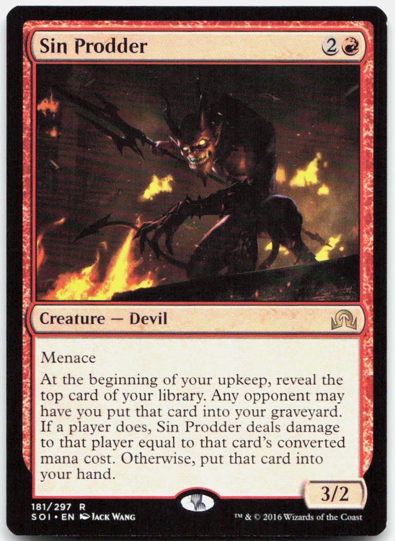 Sin Prodder NM R Shadows over Innistrad 181