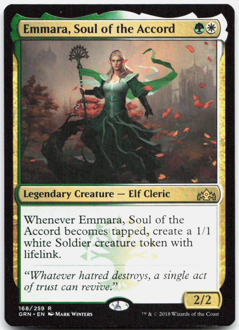 Emmara, Soul of the Accord NM R Guilds of Ravnica 168