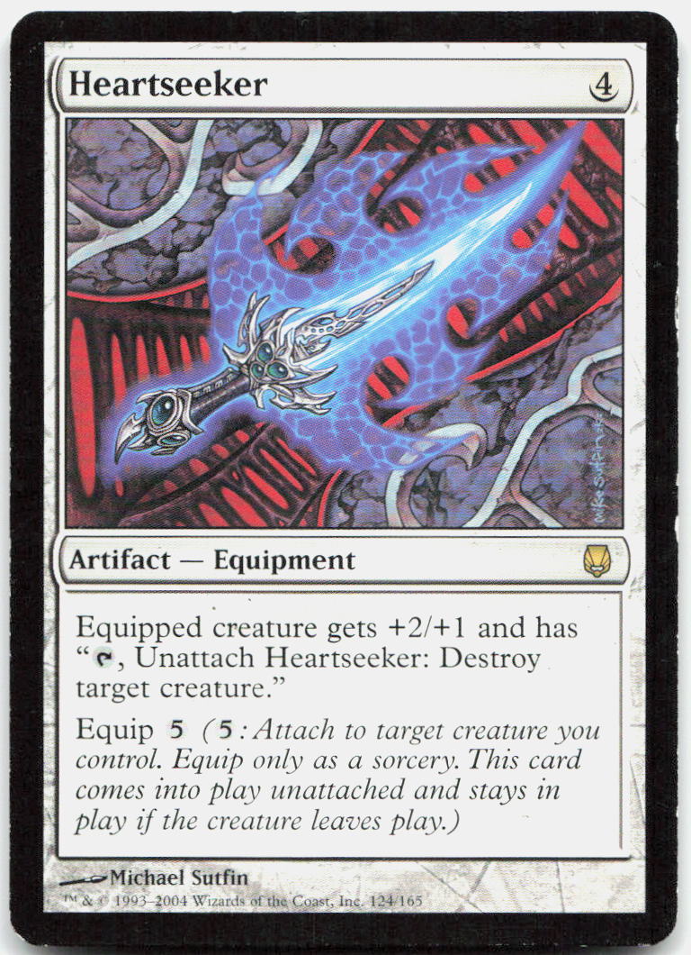 Heartseeker NM R Darksteel 124