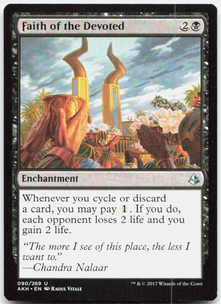 Faith of the Devoted NM U Amonkhet 90