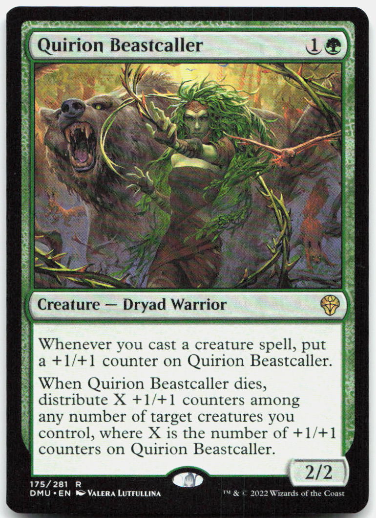 Quirion Beastcaller NM R Dominaria United 175
