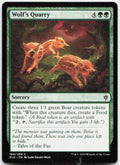 Wolf's Quarry NM C Throne of Eldraine 184