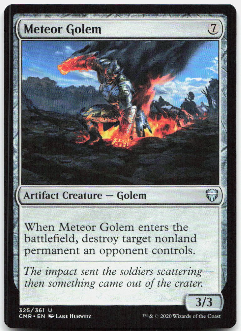 Meteor Golem NM U Commander Legends 325